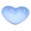 Venta caliente plato para escupir huesos en forma de corazón de paja de trigo plato para huesos estilo japonés plato para salsas plato para pepinillos plato para aperitivos plato para pastel