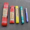 Los fabricantes suministran correas de elevación de poliéster de color de 1t-30t con eslinga de elevación plana de cable de grúa industrial de múltiples especificaciones