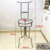 Estante para Lavabo de Acero Inoxidable Nuevo Estante Multifuncional para Lavabo de Pie Estante para Lavabo Doméstico Hogar Rural Hogar