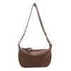 Bolso retro de alta calidad para mujer 2024 nuevo popular bolso de hombro Maillard correa ancha para el hombro bolso cruzado tipo dumpling este año