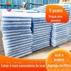 Alimentação e saída de ar personalizadas filtro de algodão primário azul e branco 15mmG4 cabine de pintura ar fresco remoção de poeira fibra de algodão de filtro branco