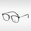 S11958 moda combinable celebridad de internet liso armazón de gafas TR ligero patillas de gafas sin clip para la cara se puede equipar con gafas para miopía al por mayor