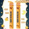 Estrela Cadente Pessoas Divertidas Régua Vibratória Desenho Animado Fofo Régua Vibratória 15cm Régua Rígida Material Escolar para Alunos do Ensino Fundamental Presente