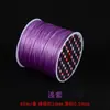 Hilo elástico de cristal de 0.8 mm hilo para abalorios hecho a mano DIY cuentas de Buda Wenwan hilo trenzado hilo elástico hilo elástico plano venta al por mayor