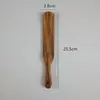 Conjunto Atacado de Espátula e Escumadeira de Madeira Teca do Fabricante, Utensílios de Salada e Mistura Estilo Ocidental, Ferramentas de Cozinha