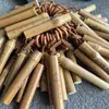 Adornos de Bambú Sólido Grabado de Mano, Artesanías de Bambú Pulido, Piezas de Bambú Hechas a Mano para Sostener en la Mano, Decoraciones de Bambú