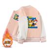 Wangwang equipe Meninos inverno jaqueta solta uniforme de beisebol infantil Meninos nova primavera e outono jaqueta bonita