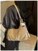 Bolso Retro de Gamuza de Gran Capacidad para Mujer 2026 Nuevo Otoño Invierno Bolso Cruzado Casual Estilo Coreano Multiusos de un Solo Hombro para Viajar al Trabajo