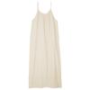 Liquidação Vestido de Verão Versátil Feminino com Alças, Tecido de Algodão Dupla Camada, Estilo de Férias, Vestido Único