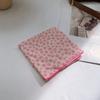 Pañuelo Cuadrado de Algodón Puro Estilo Coreano Estilo Fresco Multifuncional Cinta para el Cabello Primavera y Verano Bolso para Fotos de Playa Pañuelo para la Cabeza Dulce Pañuelo de Seda Floral para Mujer