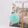 Moda lindo llavero colgante de imitación de piel de conejo Rex celebridad de Internet amor bola de felpa coche mochila bolsa accesorios bola de pelo