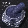 Decorações para Nail Art em Pó de Diamante Triturado Super Brilhante, Pó Glitter Diamante Deslumbrante de Ângulo Reto, Pó de Cristal Colorido com Strass Transfronteiriço