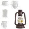 Zongbo Silicona DIY Resina de Cristal DIY Lámpara de Queroseno Luz Nocturna Lámpara de Mesita de Noche Lámpara de Camping Molde de Silicona