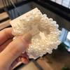 Cuerda para el cabello estilo coreano, aro para el cabello con perla, tocado dulce, cuerda para el cabello estilo Mori, accesorios para el cabello con banda de goma estilo ins populares en Internet para niñas