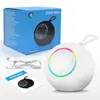Nuevo altavoz Bluetooth de luz colorida transfronterizo, minisubwoofer, alta calidad, alto volumen, equipo de audio para uso doméstico, regalo, venta al por mayor