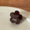 Exquisito Lujo Ligero Flor Ácido Acético Pequeño Pinza Accesorios para el Cabello Clip Lateral Simple Clip para Flequillo Pequeña Horquilla Pinza para el Cabello Mujeres
