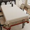 Mantel estilo americano, impermeable y a prueba de aceite, fácil de limpiar, crea una atmósfera elegante, sensación lujosa y de alta gama, mantel rectangular para mesa de centro, modelo nuevo
