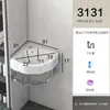 Lavabo de Pared para Uso Doméstico, Juego de Lavabo para Baño en Balcón, Soporte Triangular Simple de Cerámica para Apartamentos Pequeños
