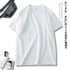¡Estilo de pareja para hombres y mujeres! ¡oz Silueta! ¡Algodón Peinado de 230g! Camiseta Casual Básica Versátil de Manga Corta Primavera/Verano 2026