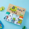 Novedad Coreana Calzoncillos Infantiles en Caja Algodón Puro Pantalones Tipo Panal para Niños Pantalones Cortos de Dibujos Animados para Niños Grandes Tienda de Fábrica