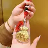 Souvenirs Culturales y Creativos del Año del Caballo, Bolsas de la Suerte de Paz y Riqueza, Llaveros, Colgantes Pequeños, Dijes para Bolsos, Regalos de Cumpleaños para Negocios