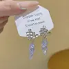 Pendientes de Moda de Aguja de Plata 925 con Cubos de Perla de Venta Caliente Pendientes Dulces de Nicho de Gama Alta Pendientes de Diseño Exquisito