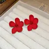 Pendientes de Flor de Gota de Diamante de Aguja Plateada Versátiles Simples de Gama Alta Pendientes de Nicho Temperamento Pendientes de Moda Wholesale Mujeres