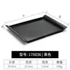 Bandeja Xiangyuanmei Plato Rectangular de Plástico Bandeja para Pan Taza de Almacenamiento para Artículos de Tocador Comerciales Plato para Servir