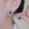 Pendientes de Diseño de Alta Gama 2025, Nuevos y de Moda, Estilo Popular en Línea, Clavos Geométricos Simples, Elegantes