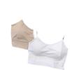 Seda de Gelo Beleza Costas Fixas Copo Envolto Peito Anti-deslizamento Leve Interno Tubo de Látex Tubo em Forma de Alça Roupa Íntima em Forma de U Cruzada Beleza Costas Roupa Íntima