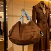 Nova Bolsa de Ombro Dobrável para Viagem Bolsa de Armazenamento Portátil Espessa Sacola de Compras Ecológica para Supermercado