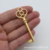 4.2g cross-border DIY imitação de ouro chave presente caixa liga acessórios chaveiro pulseira colar brincos