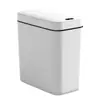 Nuevo Cubo de Basura Inteligente para el Hogar 2025 Sensor Automático Dormitorio Cocina Baño Tapa abatible Cubo de Basura Anti-Olores
