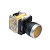 Luz indicadora de interruptor de botón pulsador serie LA38-11PN nuevo botón plano de plástico perilla interruptor de parada de emergencia EXE