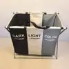 En Stock El Más Vendido de Amazon Cesta de Lavandería Tela Oxford Impermeable Cesta para Ropa Sucia Caja de Almacenamiento Plegable para Muñecas y Otros a Prueba de Polvo
