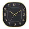 Reloj de Pared Cuadrado Moderno Creativo de 12 Pulgadas (30 cm) para el Hogar, Sala de Estar Cuadrada, Reloj Digital 3D para Dormitorio, Silencioso