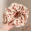 Scrunchies de Cabelo Exquisitos de Alta Qualidade para Mulheres 2026 Novo Estilo Coreano Elástico Extra Grande Acessórios de Cabelo em Cores Vintage