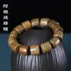 Sândalo Verde, Sândalo Roxo, Sândalo Sangue, Jacarandá Amarelo Contas Cilíndricas 15mm 12mm 8mm Contas para Pulseira para Homens e Mulheres Pulseiras de Madeira