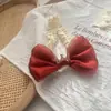 Diadema de Princesa con Lazo para Niñas Accesorios para el Cabello de un Año Accesorios para el Cabello de Perla Tocado Infantil Niña Bebé Niña Bebé