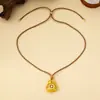 Estilo Vintage Old Money Exquisito Versátil Pingente de Cavalo com Zircônia Corrente para Suéter Leve Luxo Colar de Alta Qualidade para Mulheres Inverno