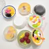 Accesorios de Resina para Comida y Juego, Estilo Celebridad de Internet, Imanes para Refrigerador Hechos a Mano DIY de Polvo de Hielo de Agua Azucarada, Adornos 3D, Decoraciones para el Hogar