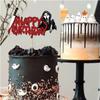 Venda por atacado cross-border cartão de bolo de aniversário feliz aniversário halloween horror festa decoração do bolo plug-in
