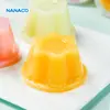 Importado da Tailândia, Pudim Gelatina Três em Um Nanaco 240g, Lanches Atacado para Supermercados Estrangeiros e Lojas de Conveniência Tj