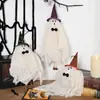 Decorações de Halloween Transfronteiriças Adereços para Festa do Festival Fantasma Oramentos Brancos de Bruxa Fantasma para Pendurar