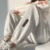 Pantalones de maternidad para otoño e invierno, pantalones deportivos casuales, pantalones largos de invierno, pantalones de chándal de talla grande, ropa de maternidad con forro polar y engrosada para el invierno