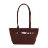 Bolsa Tote Tendência de Nicho Versão Coreana para Mulheres Outono 2025 Nova Moda Bolsa Saco Grande Capacidade Ombro Único Bolsa de Ombro
