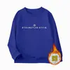 Sudadera Gruesa de Cuello Redondo con Forro Polar para Niños de Amazon Otoño e Invierno, Top Holgado Casual de Marca de Moda, Camiseta Básica Popular de Venta Transfronteriza