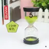 Temporizador de 5 minutos reloj de arena tiempo reloj de arena regalo creativo temporizador para cepillado infantil manualidades de reloj de arena de vidrio