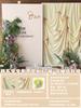 Fondo de pared para decoración de cumpleaños de un año para niños y niñas bebé estilo coreano ins versión familiar simple paquete de tablero kt completo