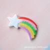 Resina glitter arco-íris acessórios creme caso de telefone diy material motorista do carro bolsa de armazenamento caixa acessórios
